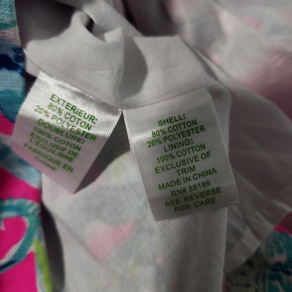 lilly pulitzer skirt Lobsters In Love Print Lined READ SIZE 4 - Picture 4 of 8